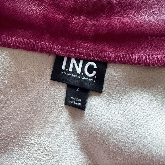 International Concepts faux leather trumpet skirt - Picture 2 of 7